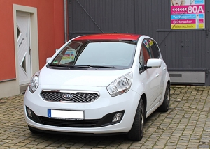 Kia Venga Teilfolierung