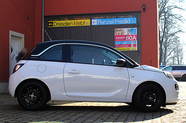 Opel Adam Dach schwarz