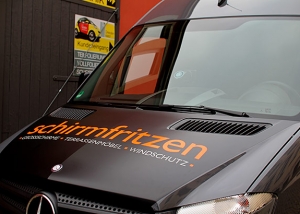 Mercedes Sprinter Teilfolierung