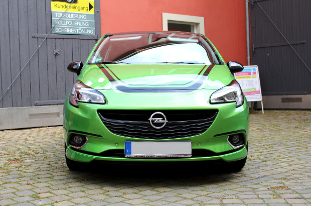 Opel Corsa E Opc, Teilfolierung