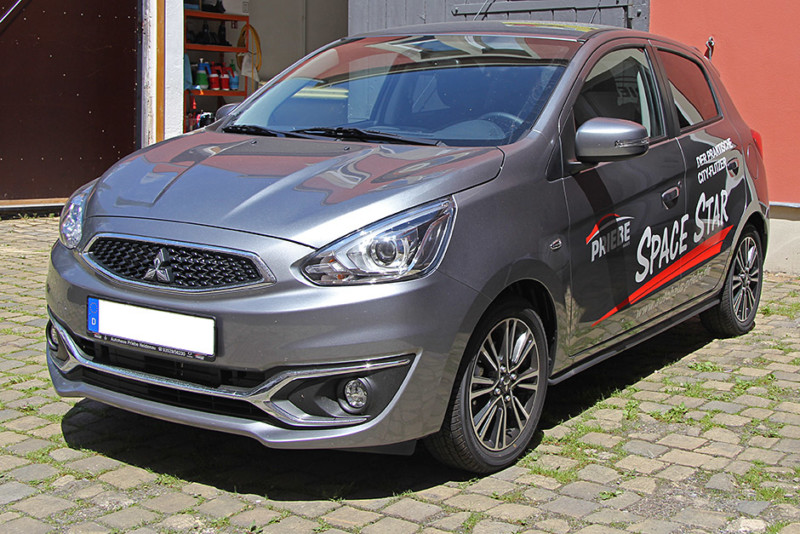Mitsubishi Space Star Teilfolierung
