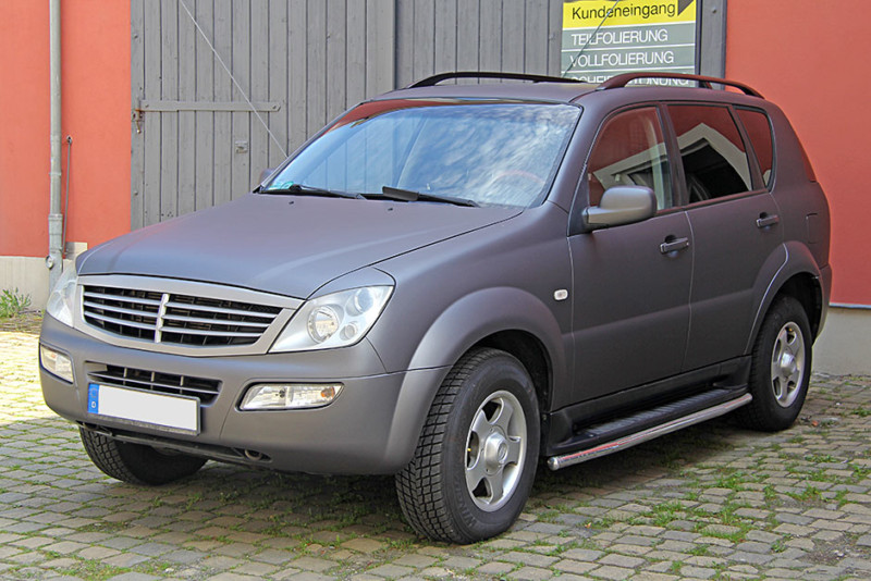SsangYong Rexton Vollfolierung