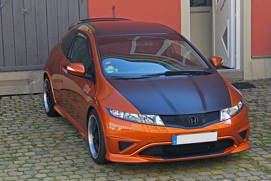 Honda Civic - Teilfolierung