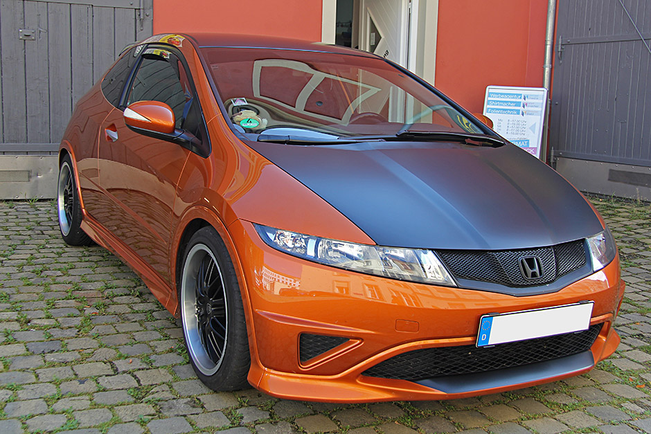 Honda Civic - Teilfolierung
