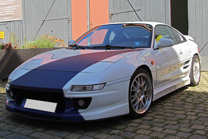 Toyota MR2 - Teilfolierung