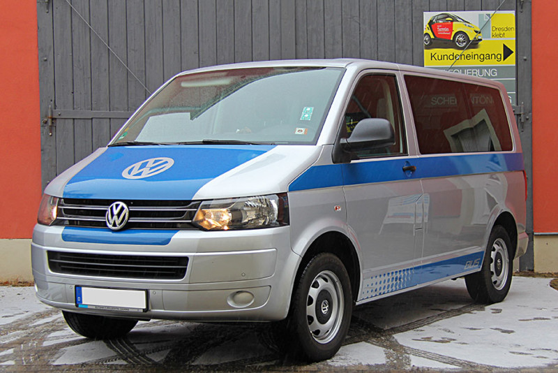 VW T5 Bus Teilfolierung